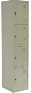 4 Door Cubicle Metal Cabinet