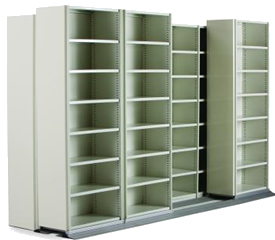 Mobile Side 2 Side Shelving